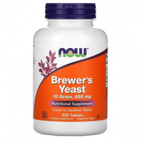   Now Foods Brewers Yeast 200  (4384303793)