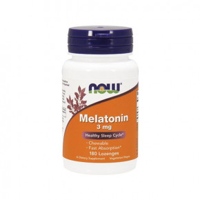  Now Foods Melatonin 3MG 180  (100-45-9054758-20)