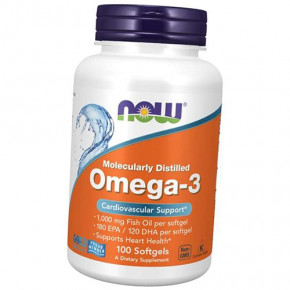   Now Foods Omega-3 1000 100  (67128007)