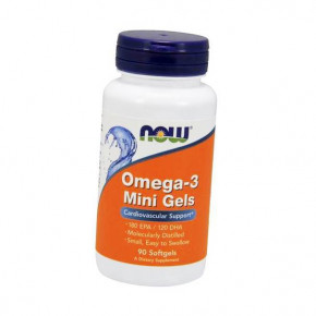   Now Foods Omega-3 Mini Gels 90  (67128009)