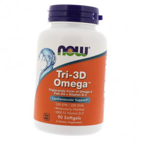   Now Foods Tri-3D Omega 90  (67128017)