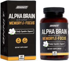   Onnit Alpha Brain 90  (4384303879)