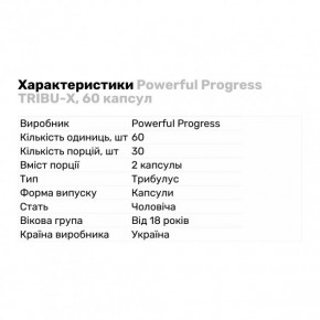   Powerful Progress Tribu - X 60  100-33-3077529-20 3