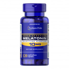    Puritan's Pride Melatonin 10mg 120tab