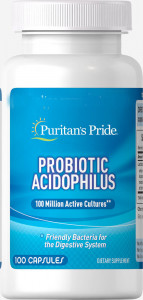   Puritan's Pride Probiotic Acidophilus 100  (4384301647)