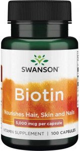   Swanson Biotin 100  (4384302974)