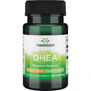   Swanson DHEA 50 mg Higher Potency 120 