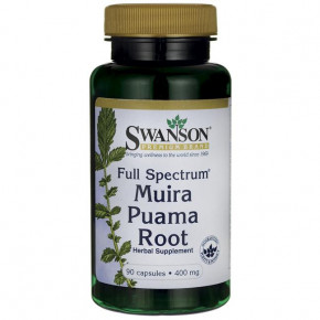   Swanson Muira Puama Root 90  (4384302325)