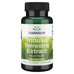   Swanson Tribulus Terrestris Extract 500mg 60caps