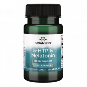  Swanson Ultra 5-HTP Melatonin - 30 veg caps