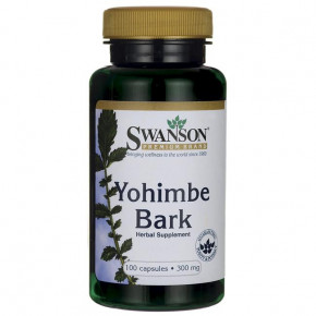   Swanson Yohimbe Bark 100  (4384302565)