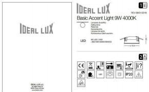   Ideal Lux BASIC ACCENT 193458 3