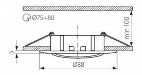   Kanlux LUTO CTX-DT02B-C/M 2593 4