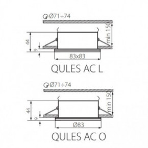   Kanlux QULES AC LC/M 26301 3