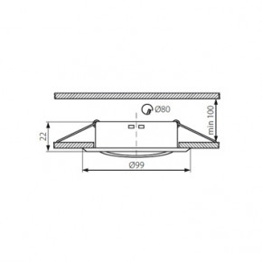   Kanlux ALOR DTO-C 26797 3