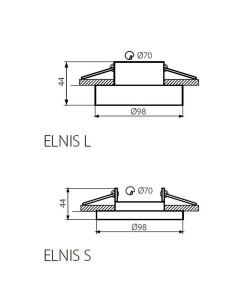   Kanlux ELNIS L A 27809 3