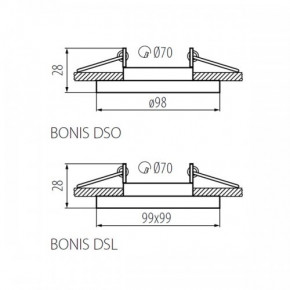   Kanlux BONIS DSL-W 28702 3