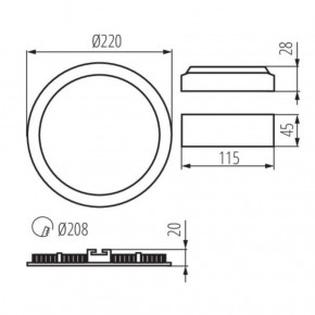   ROUNDA KANLUX 28935 3