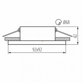   Kanlux SIMEN DSL W/W/B 29130 3