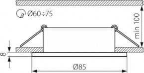   Kanlux MARIN CT-S80-SN 4704 6