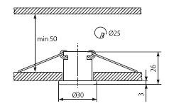   Kanlux ELSE CT-2116C-C 821 4