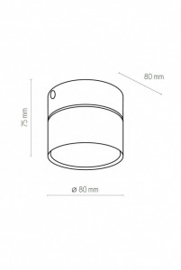   SPACE 1 BK TK-Lighting 3398 3