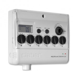    Claber MULTIPLA AC 220/24 V LCD