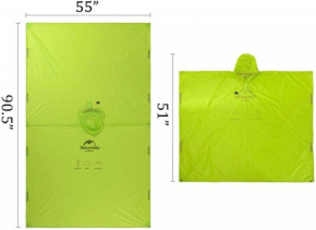 - Naturehike 20D silicone green (NH17D003-M) 10