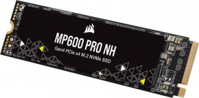  SSD  500GB M.2 NVMe Corsair MP600 Pro NH M.2 2280 PCIe Gen4.0 x4 3D TLC (CSSD-F0500GBMP600PNH) 3