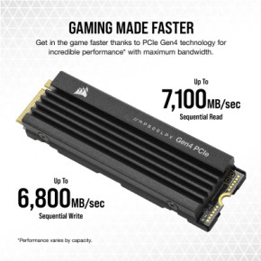  SSD M.2 2280 2TB MP600PRO LPX Corsair (CSSD-F2000GBMP600PLP) 12