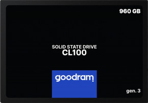  SSD Goodram 2.5 960GB (SSDPR-CL100-960-G3)