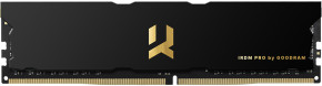  ' Goodram DDR4 16Gb 4000MHz IRDM PRO PITCH BLACK, Retail (IRP-4000D4V64L18/16G#)