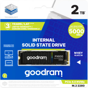  SSD M.2 2280 2TB PX600 Goodram (SSDPR-PX600-2K0-80) 5