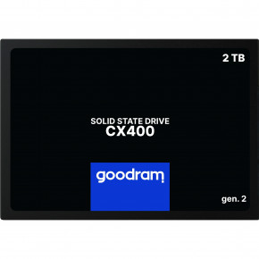  SSD 2TB GoodRAM CX400 SATA III 2.5 3D NAND (SSDPR-CX400-02T-G2)