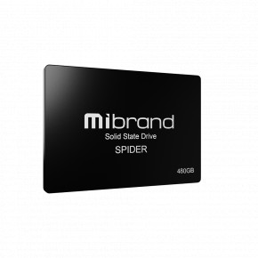  SSD Mibrand Spider 480 GB 2.5 SATAIII 3D NAND TLC (MI2.5SSD/SP480GBST)