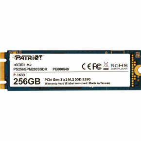  SSD Patriot M.2 2280 256GB PS256GPM280SSDR (WY36dnd-256974)