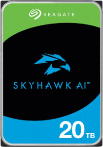  HDD SATA 20.0TB Seagate SkyHawk AI Surveillance 7200rpm 256MB (ST20000VE002)