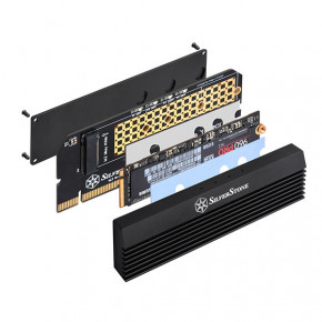   PCIe x4  SSD m.2 SATA NVMe Thermal Solution (SST-ECM23) 6