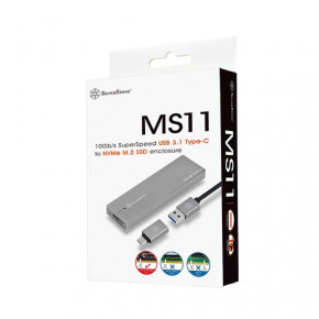   Silver Stone USB 3.1 Gen 2  SSD NVM (SST-MS11C) 7