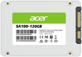 SSD  120Gb Acer SA100 SATA III 2.5 TLC (BL.9BWWA.101) 3