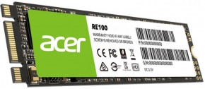 SSD  512GB Acer RE100 M.2 2280 SATA III 3D TLC, Retail (BL.9BWWA.114) 3