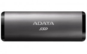  SSD A-DATA SE760 512GB Portable USB 3.2 Type-C 3D NAND TLC Black (ASE760-512GU32G2-CBK) 3