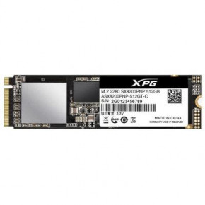  SSD A-Data M.2 2280 512GB (ASX8200PNP-512GT-C)