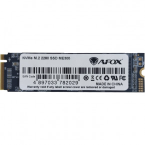 SSD  1TB AFox ME300 M.2 2280 PCIe NVMe Gen 3x4 3D TLC NAND, Retail (ME300-1000GN)