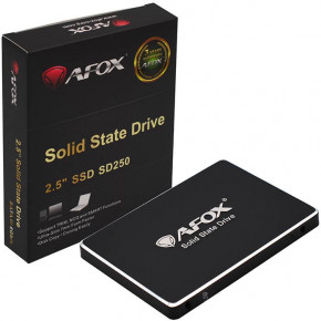 SSD  256GB AFox 2.5 SATA III 3D NAND, Retail (SD250-256GN) 7