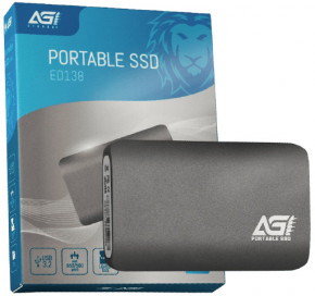 SSD  external AGI ED138 USB 3.2 Gen2 Type-C  512Gb (AGI512GIMED138) 5