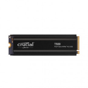 SSD  M.2 Crucial T500 2TB with Heatsink (CT2000T500SSD5)