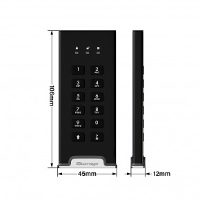 SSD    iStorage diskAshur M 2 1TB 5