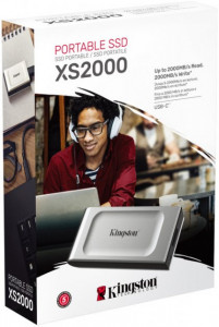 SSD  Kingston 500GB Portable SSD XS2000 7