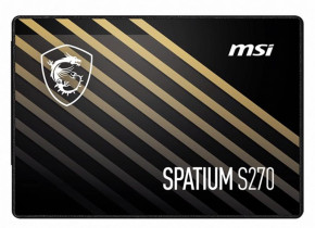  SSD  480GB MSI Spatium S270 2.5 SATAIII 3D TLC (S78-440E350-P83)